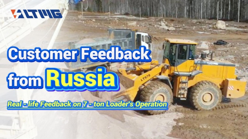 LT978 7 Ton Wheel Loader in Russia