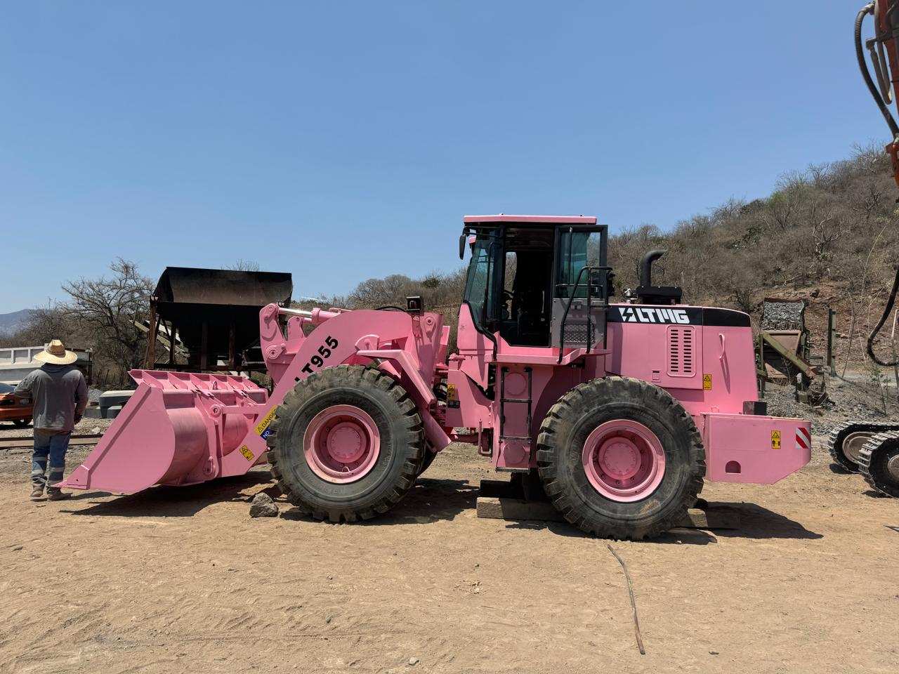 LT955 5 ton front wheel loader