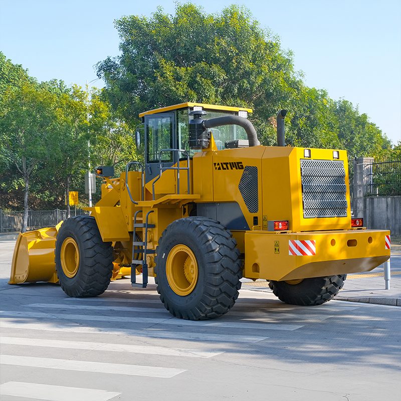 Wheel Loader With Air Conditioner For Loading Sand